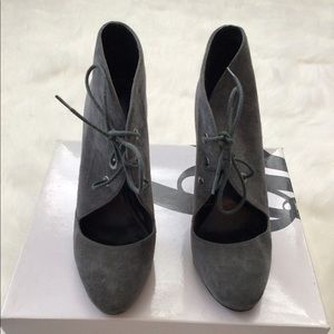 Nicolette Cutout Suede Bootie